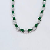 The Kelly Whitegold A.D Necklace