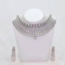 The Kasey Whitegold A.D Necklace