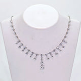 The Jemma Whitegold A.D Necklace