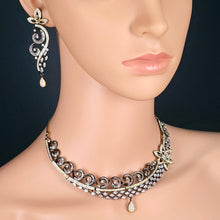 The Yazmin Blackgold A.D Necklace