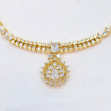 The Saffron Yellowgold A.D Necklace