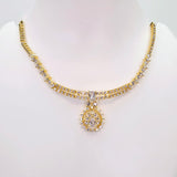 The Saffron Yellowgold A.D Necklace