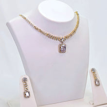 The Suki Yellowgold A.D Necklace