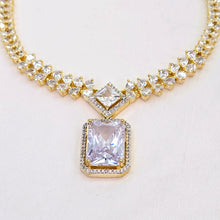 The Suki Yellowgold A.D Necklace