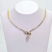 The Rachel Yellowgold A.D Necklace