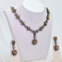 The Saphira Blackgold A.D Necklace