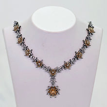 The Saphira Blackgold A.D Necklace