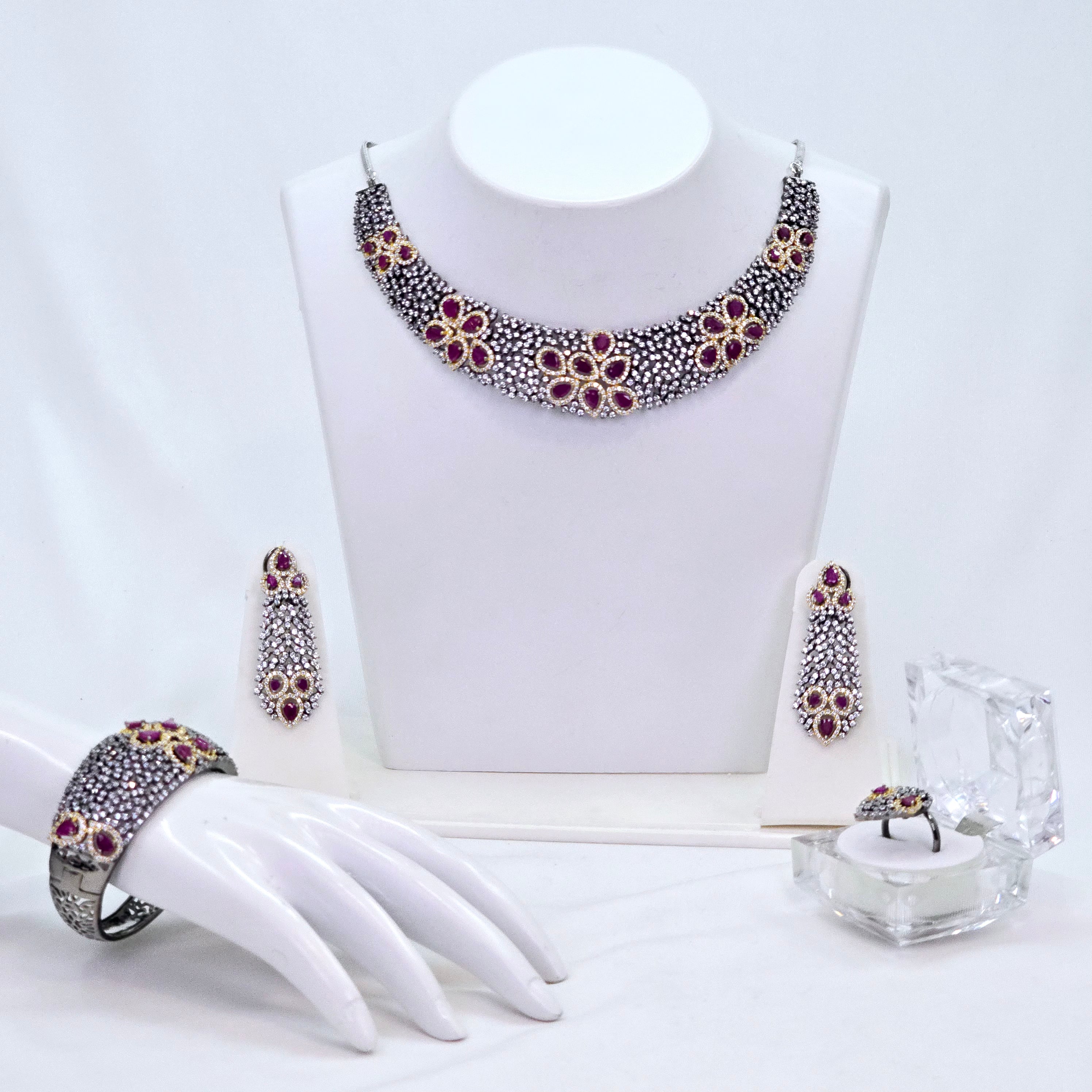 The Sloan Blackgold A.D Necklace