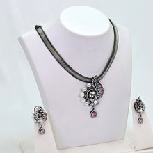 The Sarai Blackgold A.D Necklace