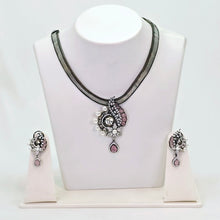 The Sarai Blackgold A.D Necklace