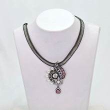 The Sarai Blackgold A.D Necklace
