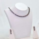 The Sienna Blackgold A.D Necklace