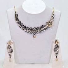 The Yazmin Blackgold A.D Necklace