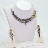 The Yazmin Blackgold A.D Necklace