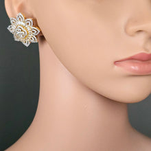 The Saskia Yellowgold A.D Earring