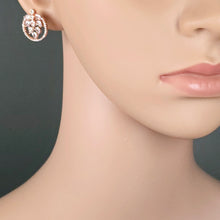The Livy Rosegold A.D Earring