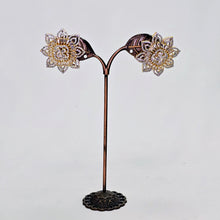 The Saskia Yellowgold A.D Earring