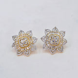 The Saskia Yellowgold A.D Earring