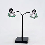 The Nissi Whitegold A.D Earring