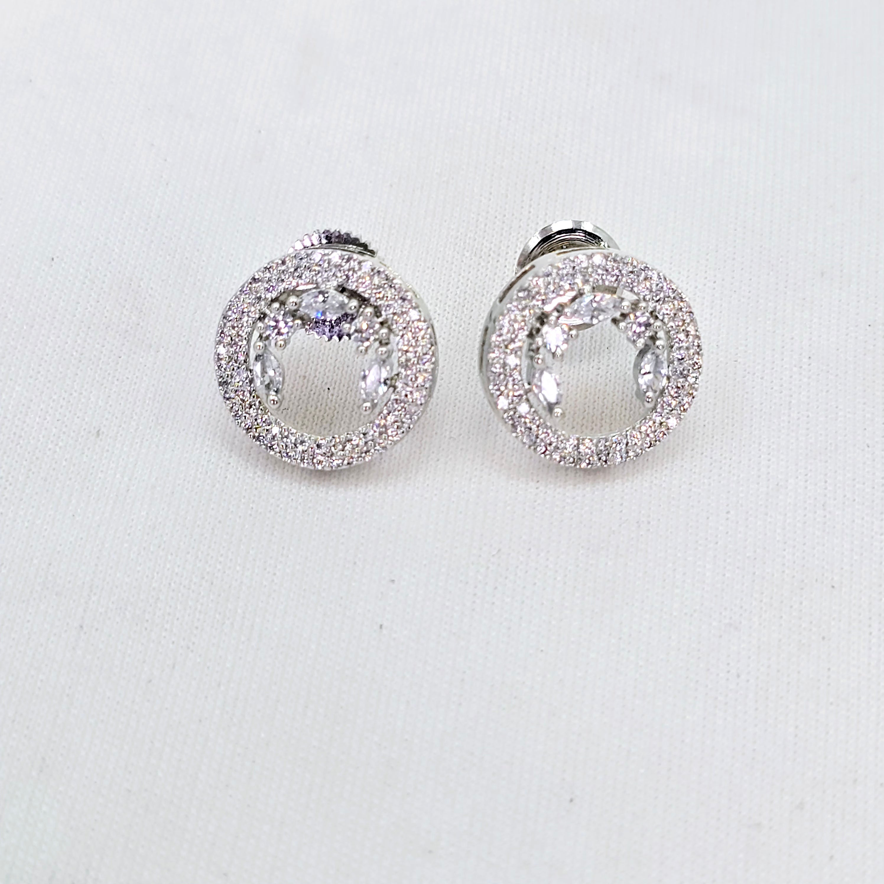 The Nithila Whitegold A.D Earring