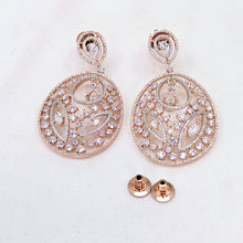 The Brina Rosegold A.D Earring