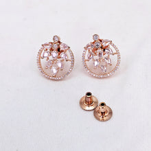 The Livy Rosegold A.D Earring