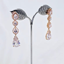 The Niveka Rosegold A.D Earring
