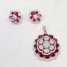 The Aniya Whitegold A.D Pendant Earring