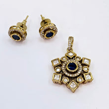 The Wreny Victorian Polish Pendant Earring