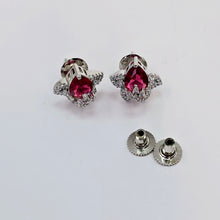 The Damia Whitegold A.D Pendant Earring