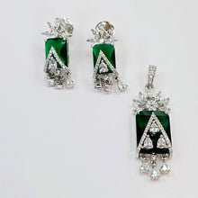 The Amira Whitegold A.D Pendant Earring