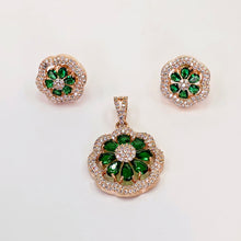 The Abriana Rosegold A.D Pendant Earring