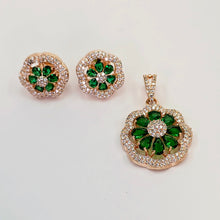 The Abriana Rosegold A.D Pendant Earring