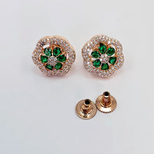 The Abriana Rosegold A.D Pendant Earring