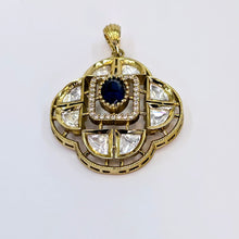 The Briella Victorian Polish Pendant Earring