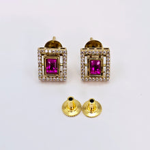 The Davia Victorian Polish Pendant Earring