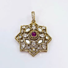 The Daysha Victorian Polish Pendant Earring