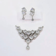 The Adara Whitegold A.D Pendant Earring (M.S)