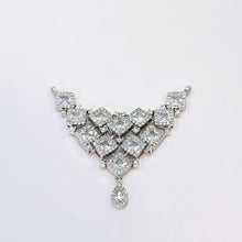 The Adara Whitegold A.D Pendant Earring (M.S)