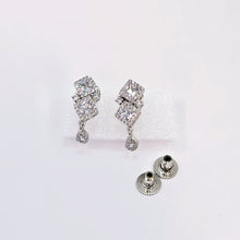 The Adara Whitegold A.D Pendant Earring (M.S)