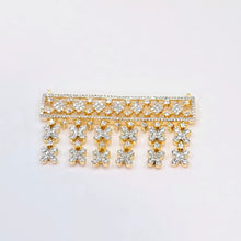 The Analia Yellowgold A.D Pendant Earring (M.S)