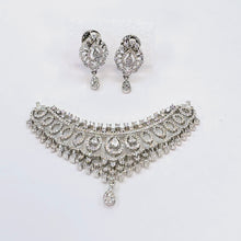 The Angely Whitegold A.D Pendant Earring (M.S)