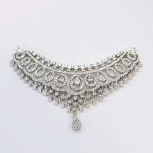 The Angely Whitegold A.D Pendant Earring (M.S)