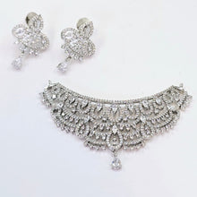 The Balia Whitegold A.D Pendant Earring (M.S)