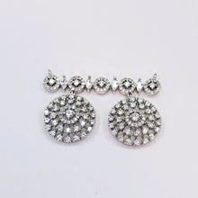 The Vaneri Whitegold A.D Pendant Earring (M.S)