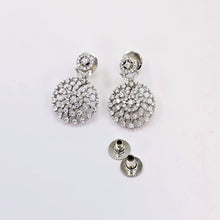 The Vaneri Whitegold A.D Pendant Earring (M.S)