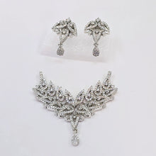 The Friana Whitegold A.D Pendant Earring (M.S)