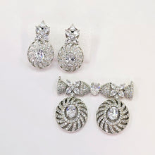 The Derika Whitegold A.D Pendant Earring (M.S)