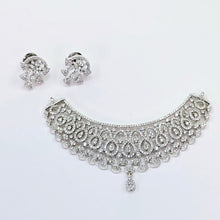 The Danity Whitegold A.D Pendant Earring (M.S)