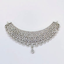 The Danity Whitegold A.D Pendant Earring (M.S)